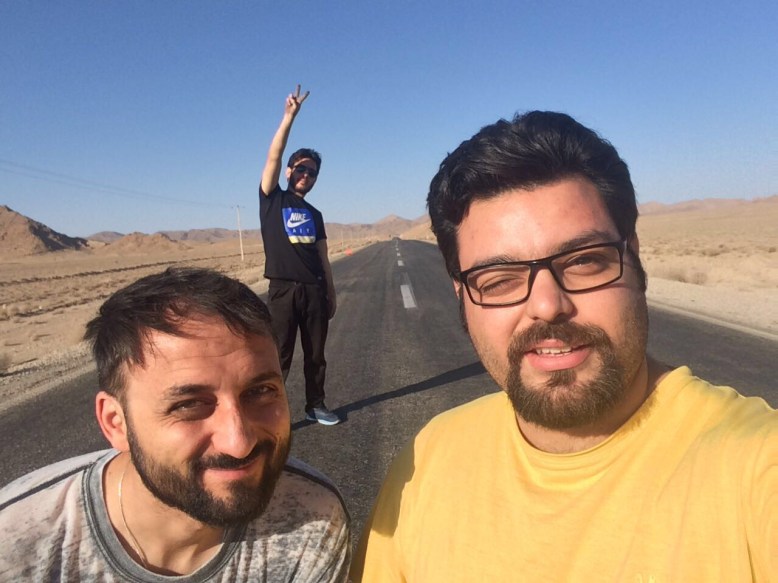 One Morning in the desert...