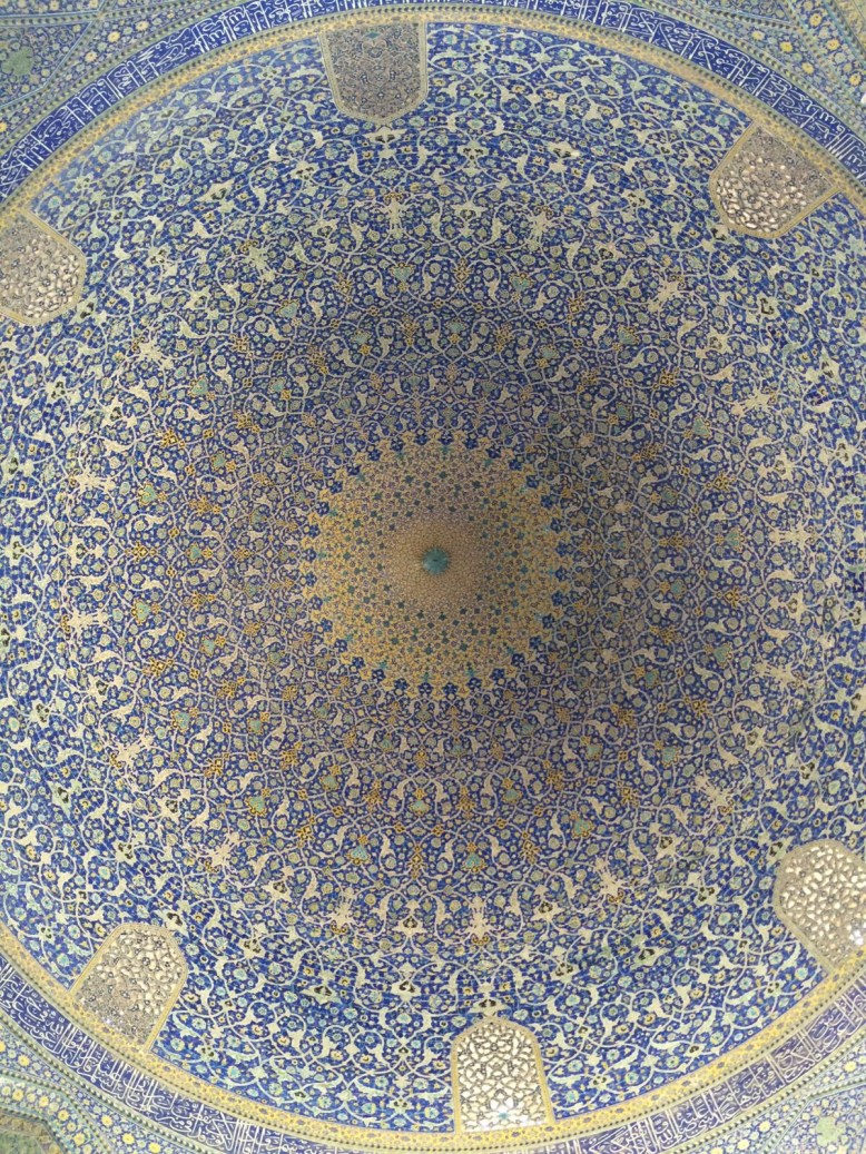 Deckenmalerei, Isfahan