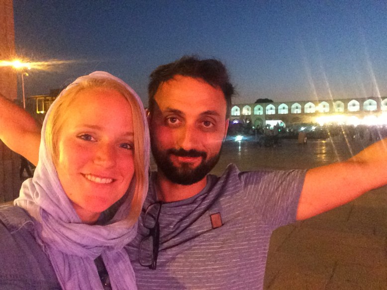 Am Imam-Platz in Isfahan