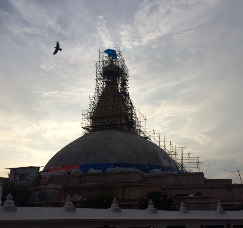 Bodnath-Stupa in Kathmandu