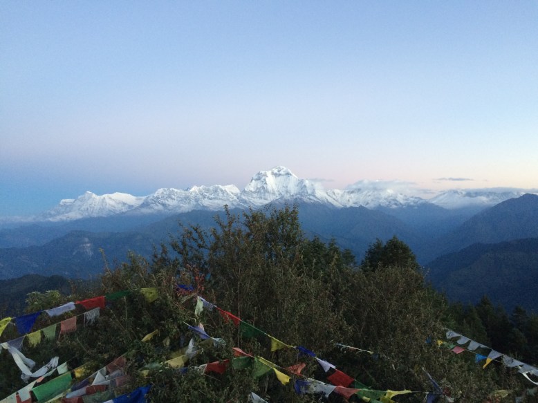 Wahnsinns-Ausblick vom Poon Hill auf 3.210 Metern auf Dhaulagiri & Co.