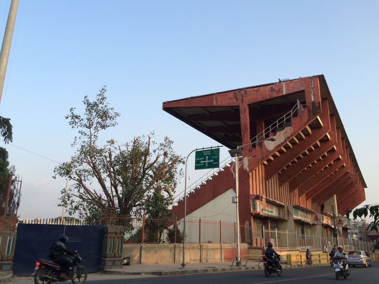Nepal: das Nationalstadion in Kathmandu