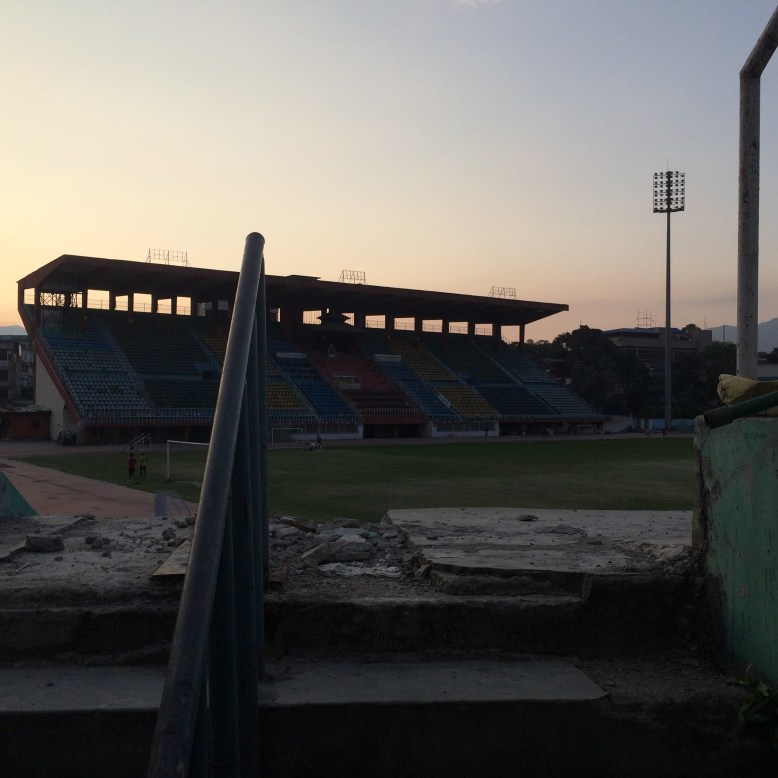 Nepal: das Nationalstadion in Kathmandu