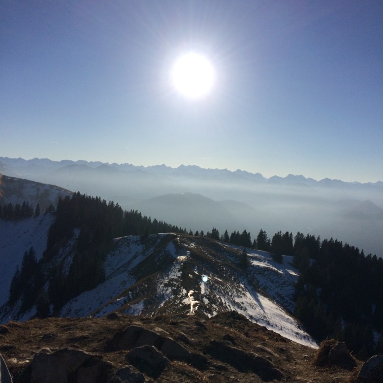 Der Blick vom Seekarkreuz