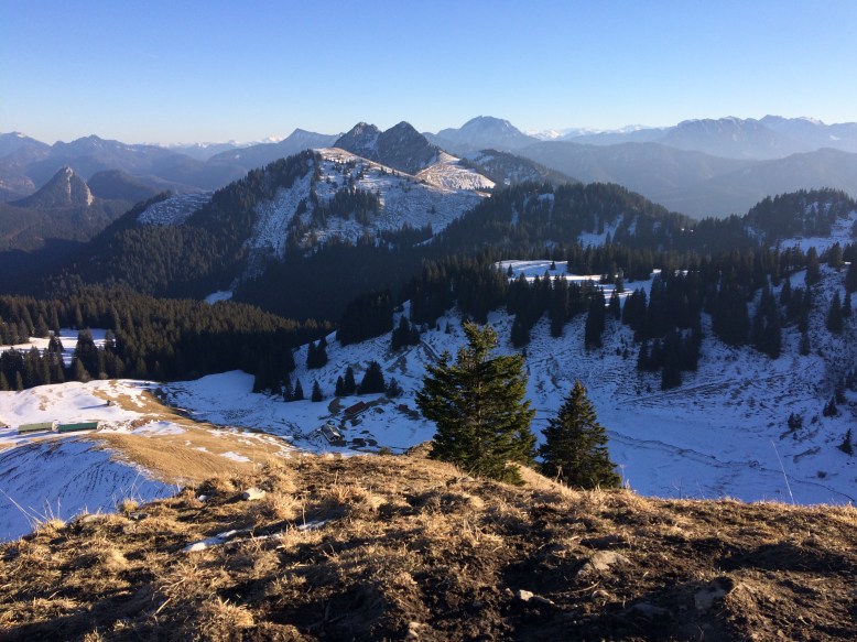 Der Blick vom Seekarkreuz